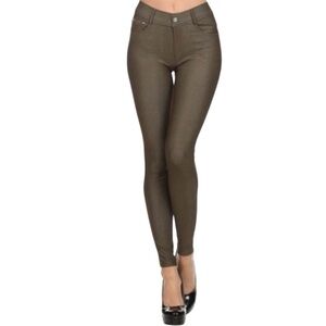NWOT Olive Green Women's Leggings